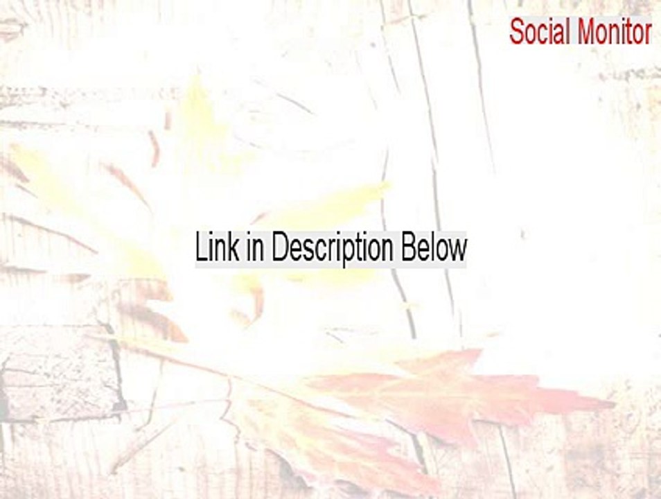 Social Monitor Free Download - social monitoring free 2015