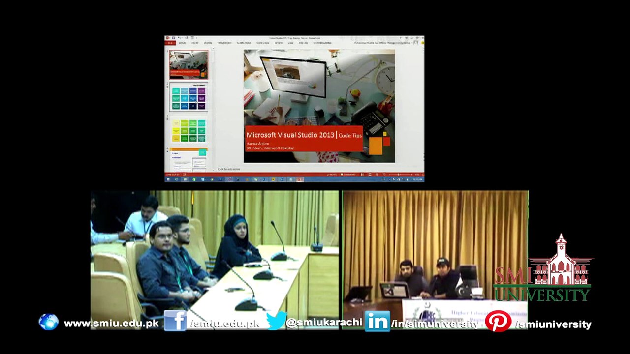 Microsoft Visual Studio 2013, Code Tips SMIU