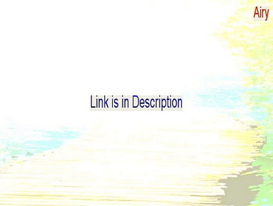 Airy Full Download (Instant Download)