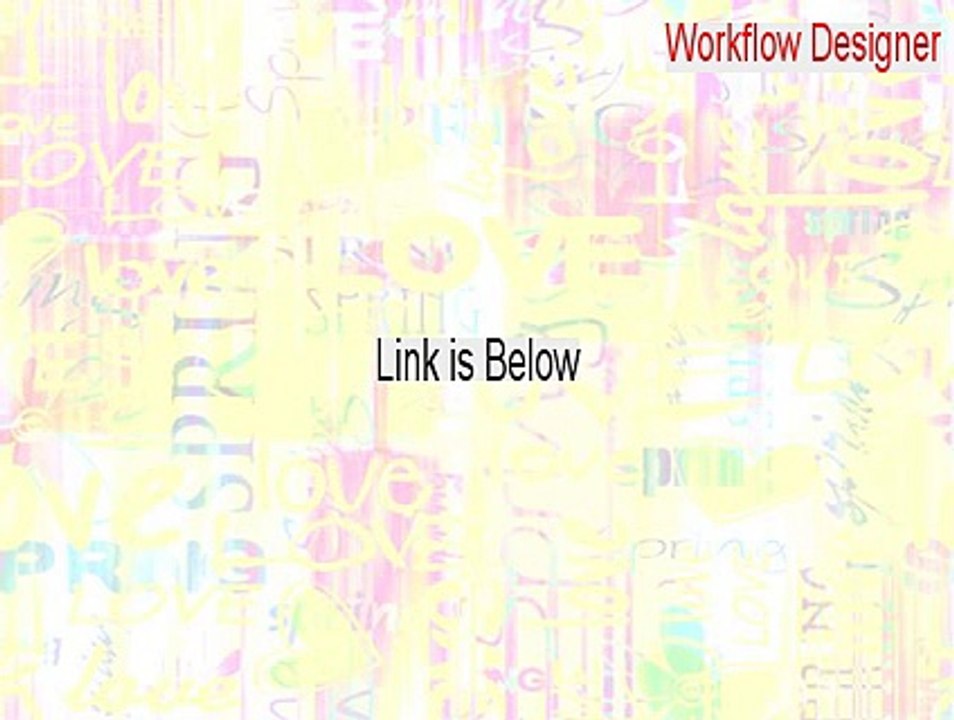 Workflow Designer Serial [workflow designer sharepoint]