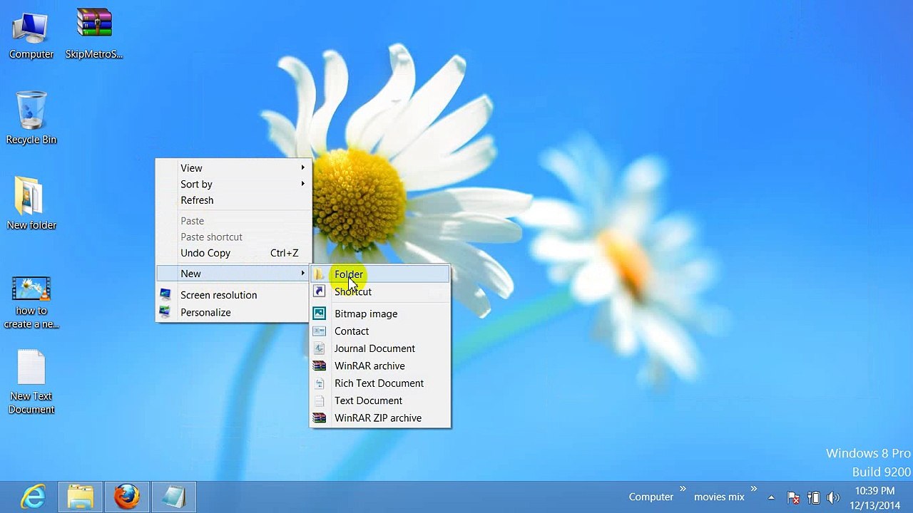 How to hide your files and folders In Windows 8