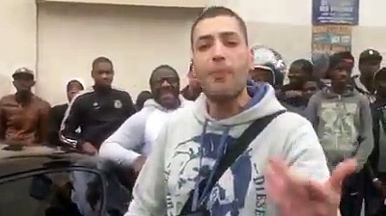 brulux On The Flux.alias cramé  ..vous fait un freestyle en  impro de dingue en directe de la blanche à bebelle paris