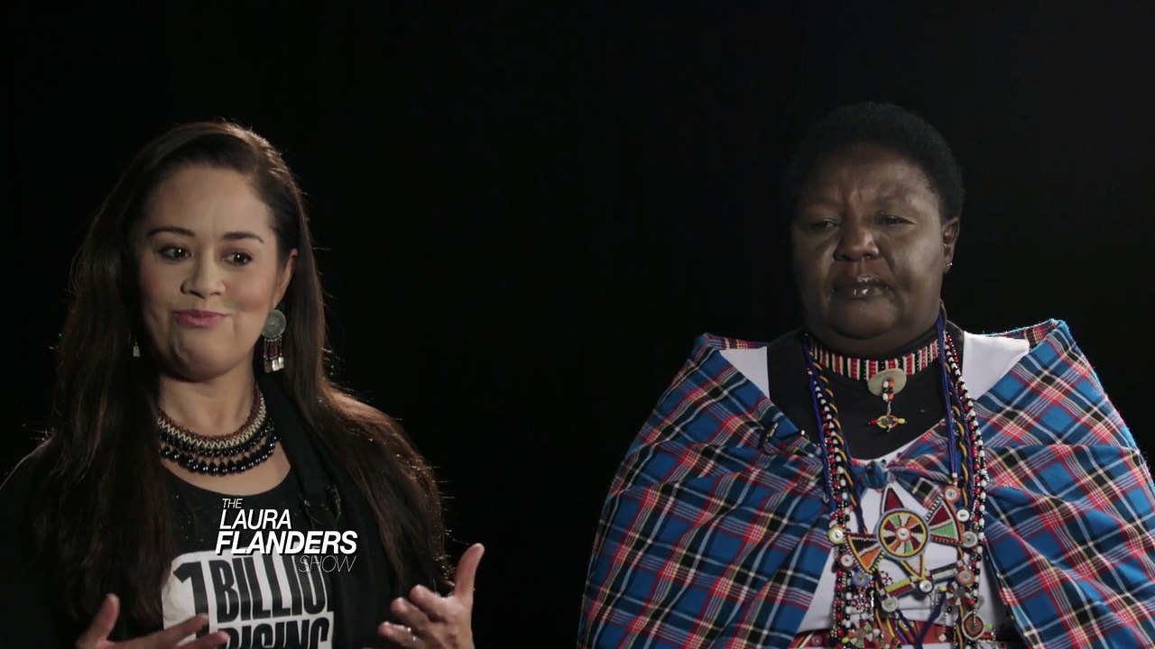 Laura Flanders Show - Monique Wilson & Agnes Pareyio