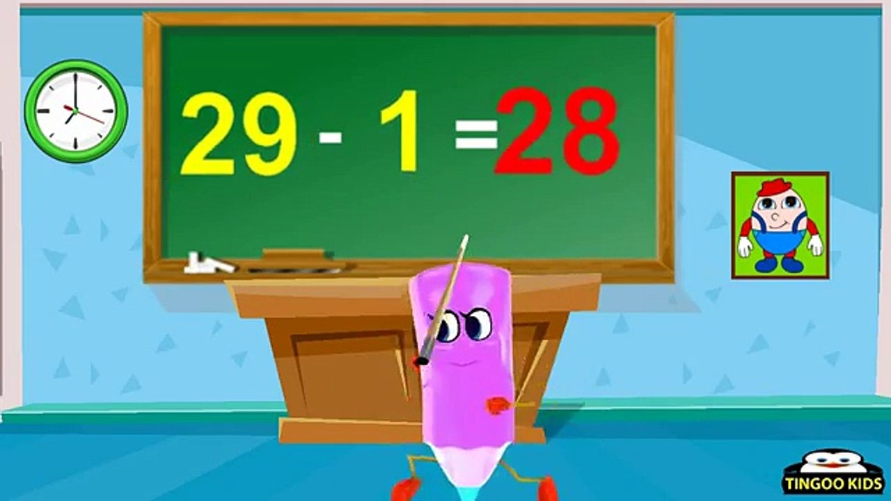 Homeschool Tutorial Videos   How To Subtract 29   Kids Math Online Education