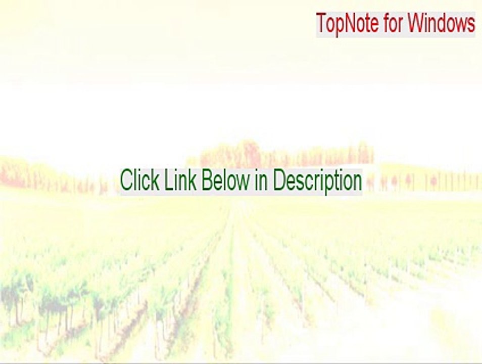 Download TopNote for Windows (2015) – Free & Risk-Free 🎵