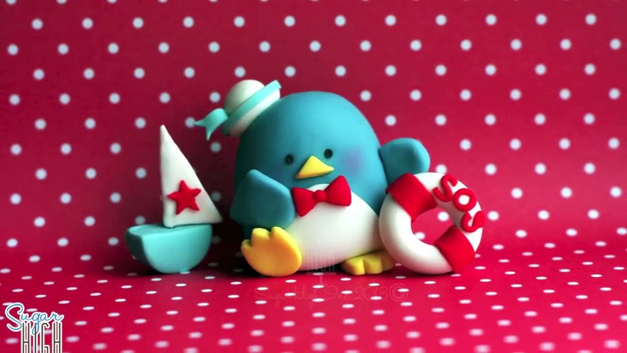 Penguin - Tuxedo Sam Tutorial dough tutorial