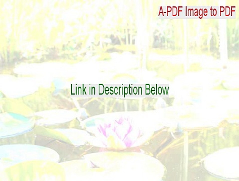 A-PDF Image to PDF Download Free - Instant Download (2015)