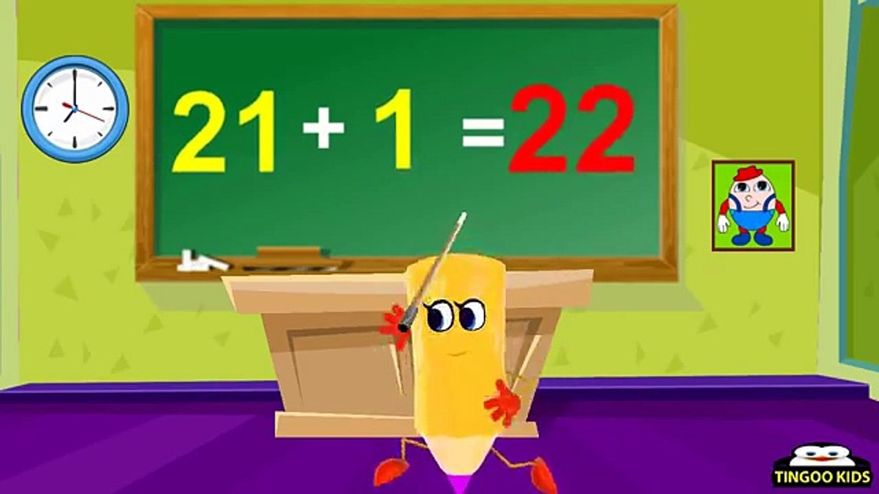 Tutorial   Learn To Add 21 Table   Kids Math Education