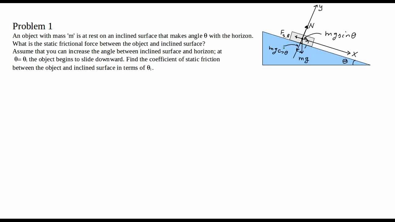 Problem solving lecture in dynamics:1