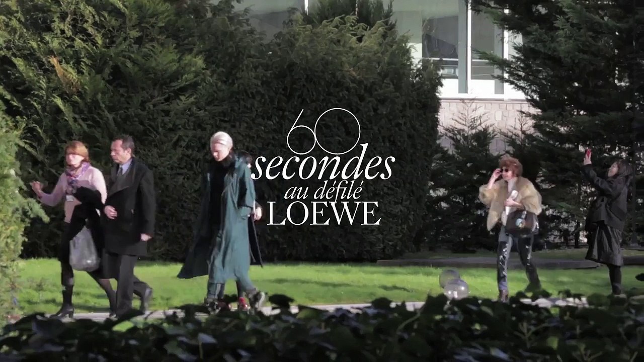 60 secondes au défilé Loewe