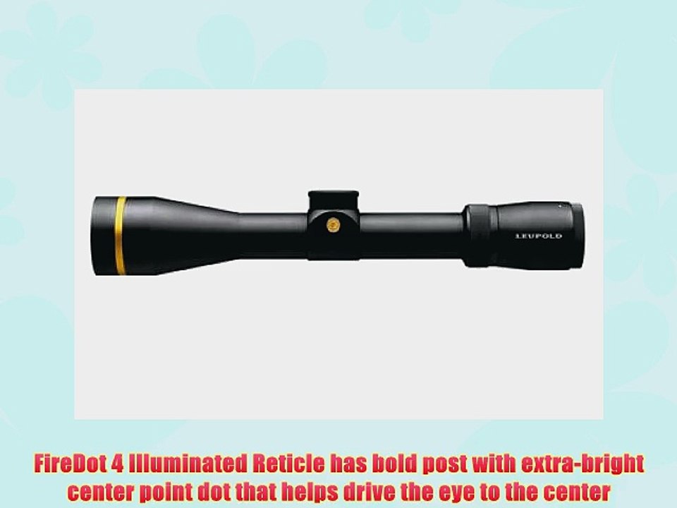Leupold 112320 VX-6 Riflescope 1-6x24-Millimeter (30-Millimeter) CDS Illuminated Reticle that