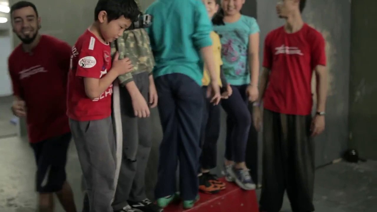 Parkour para crianças