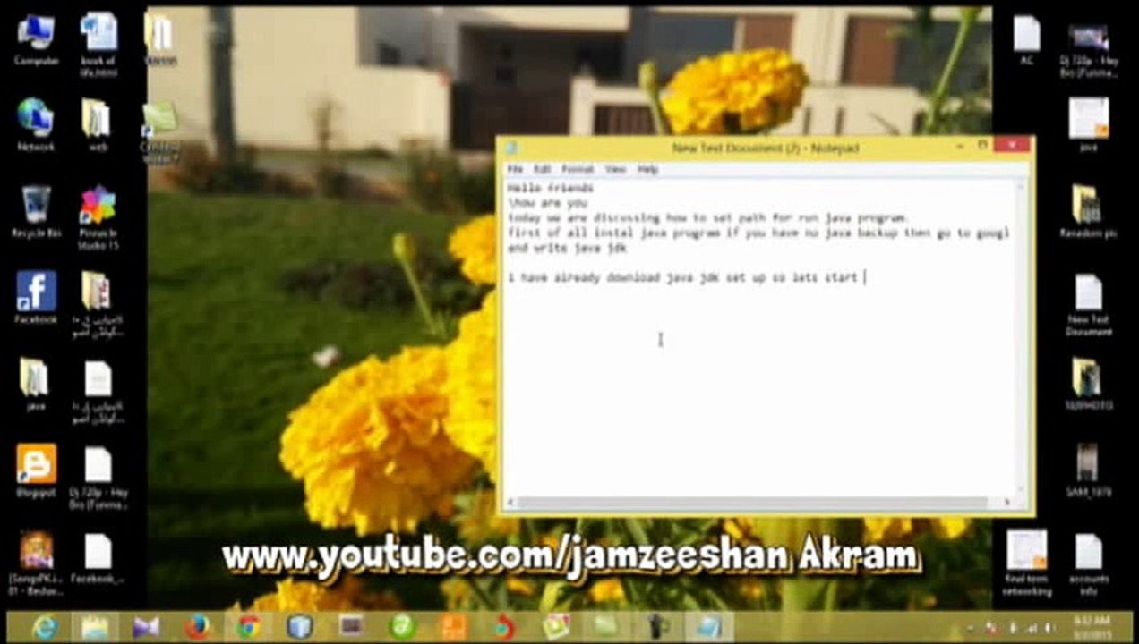 How to install jdk and  set path for java in windows 8 and windows 10
