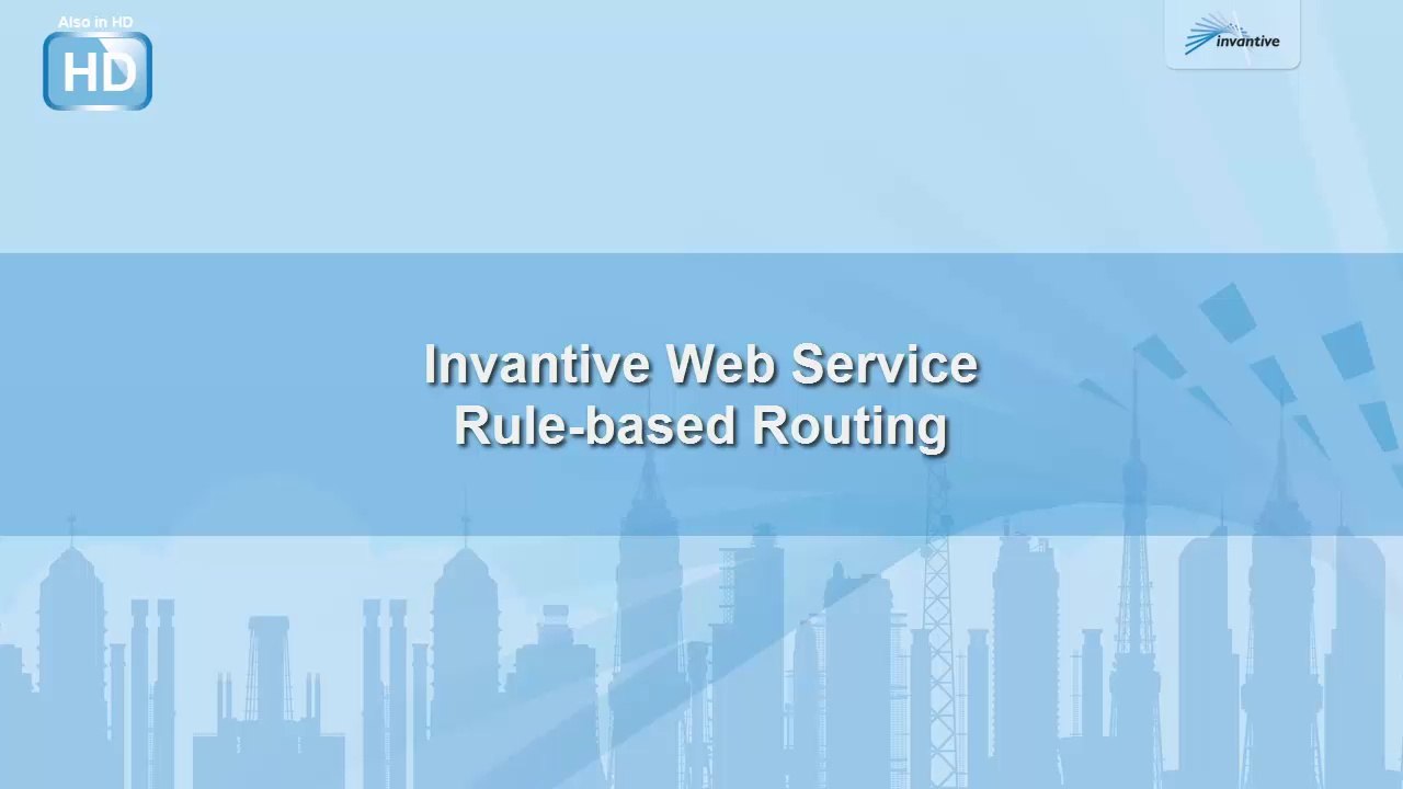 Invantive Web Service Rule-based Routing