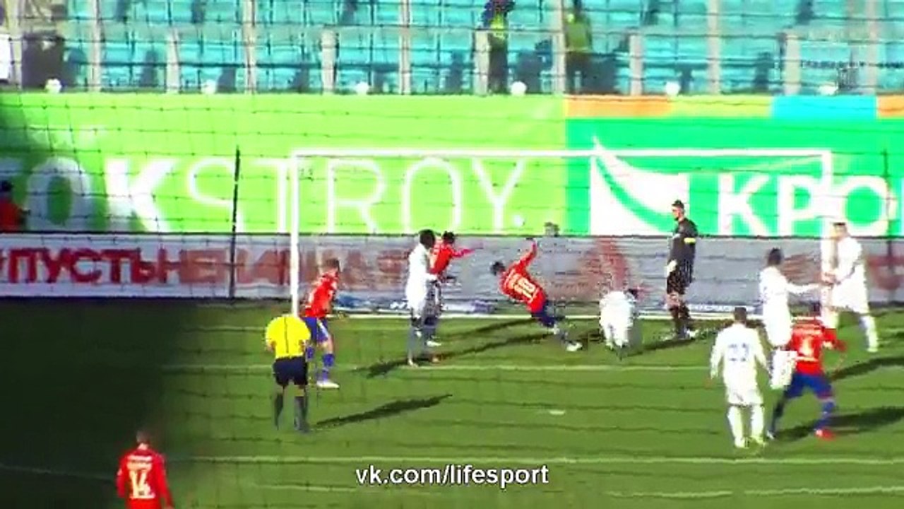 ЦСКА 4_0 Мордовия. Премьер Лига 2014_15. 19-й тур