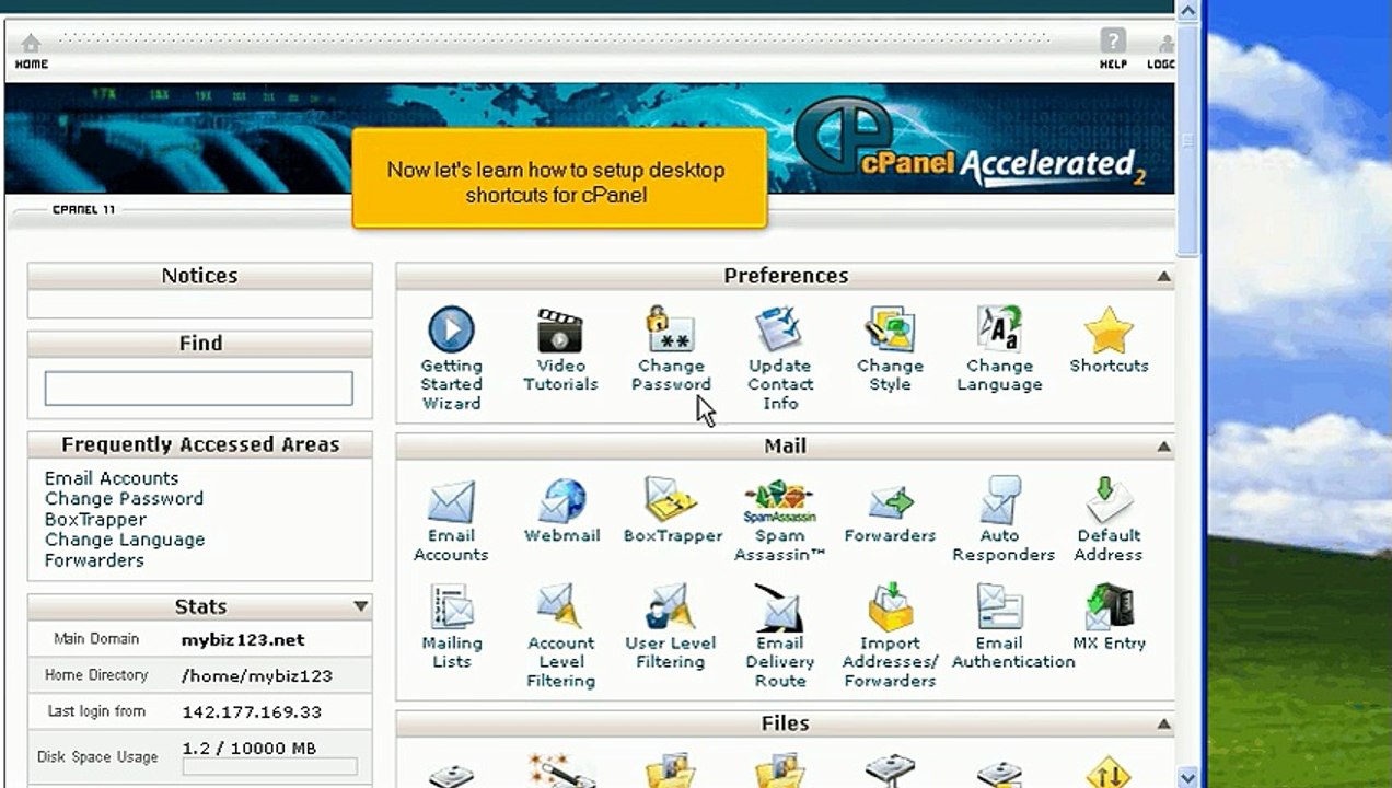 cpanel1130x3-14-shortcuts
