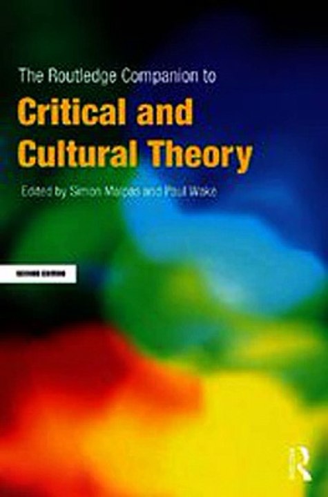 Download The Routledge Companion to Critical and Cultural Theory ebook {PDF} {EPUB}