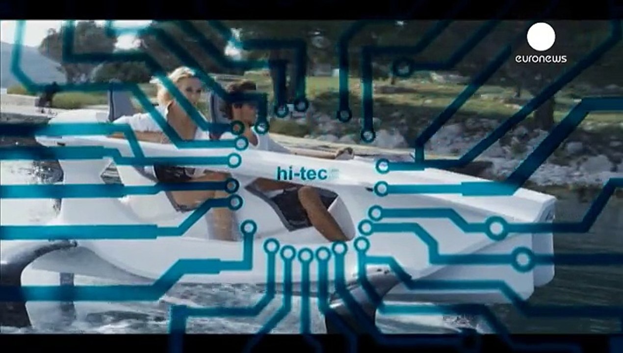 Elektrisches Tragflächenboot für den Privatgebrauch