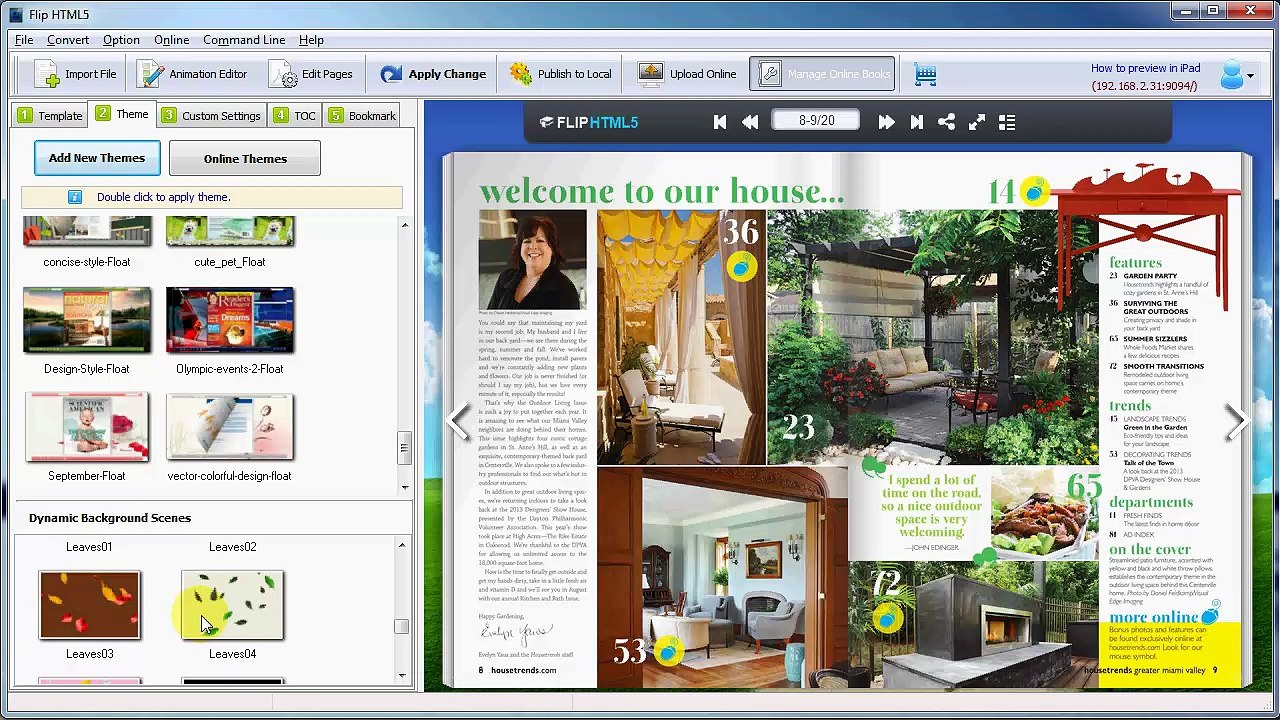 How to Create Interactive PDF for iPad?