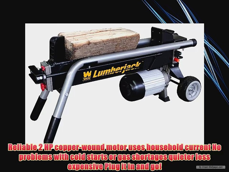 WEN 56206 6-Ton Electric Log Splitter