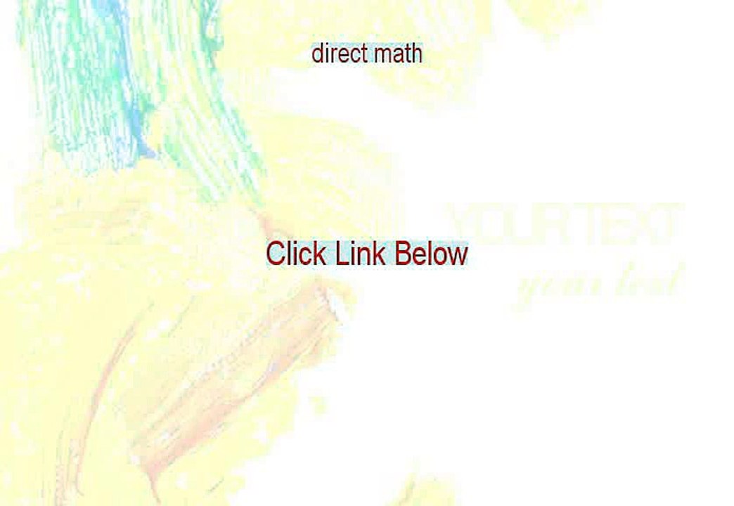 direct math Reviewed (Hear my Review)