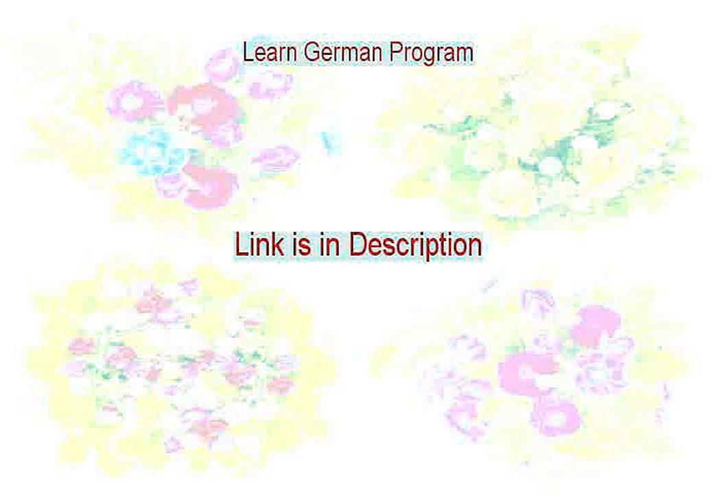 Learn German Program PDF Free (learn to speak german program download)