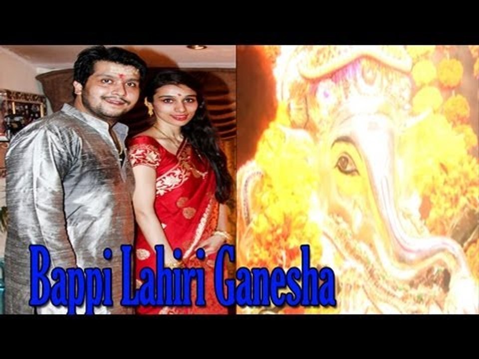 Bappi Lahiri Welcomes Ganesha