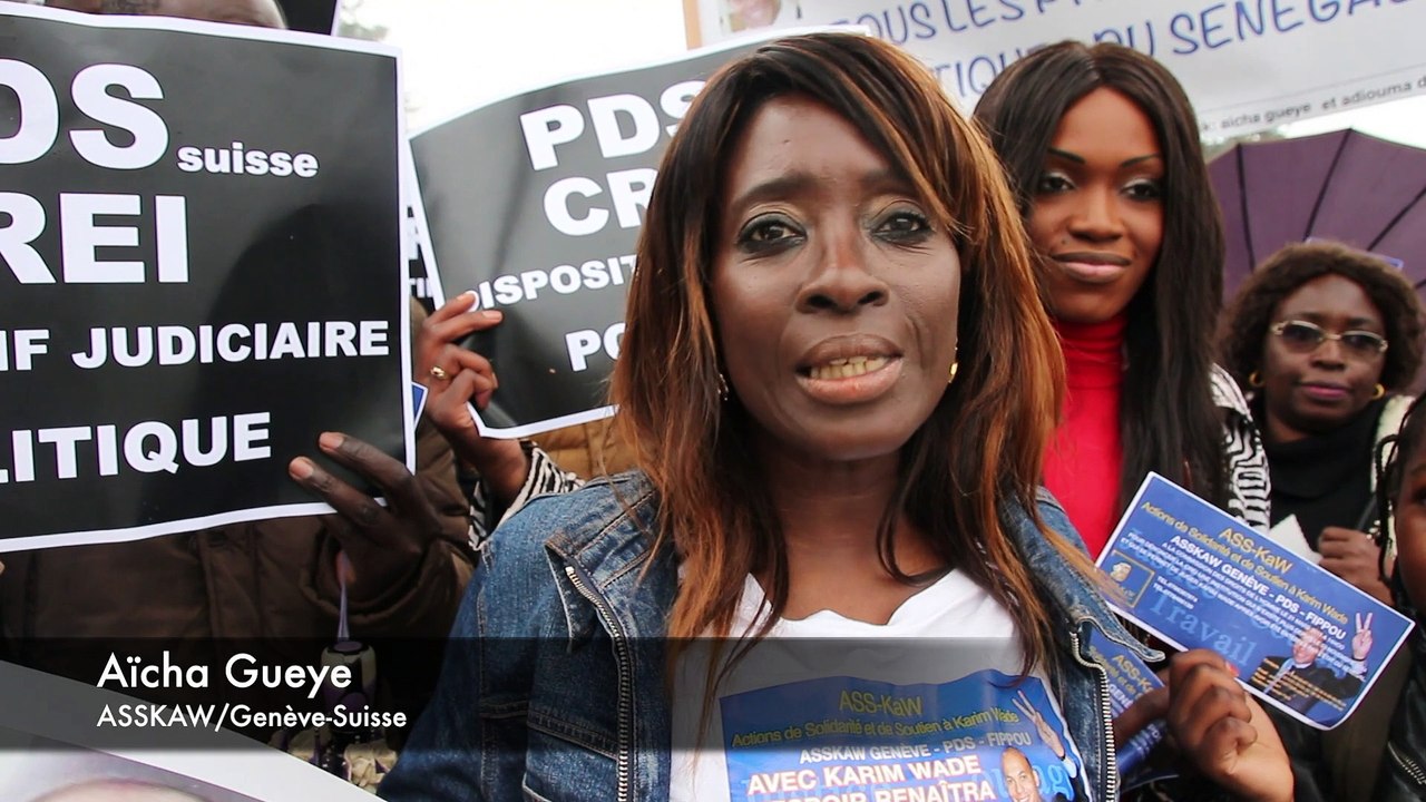 Manifestation PDS à Génève