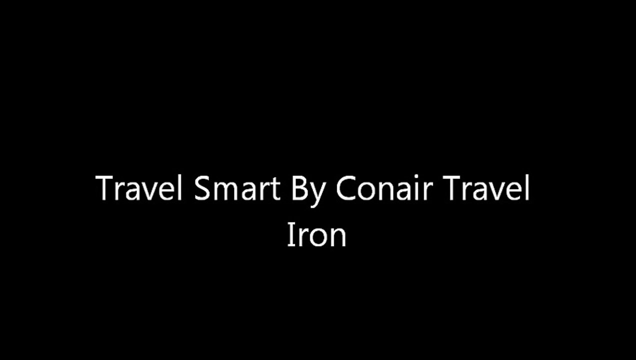 Travel Smart by Conair Travel Iron