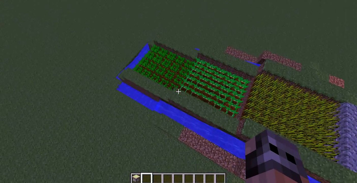 Minecraft-Tutorial Automatische Weizenfarm 1.8.3 in Vanilla (Deutsch)