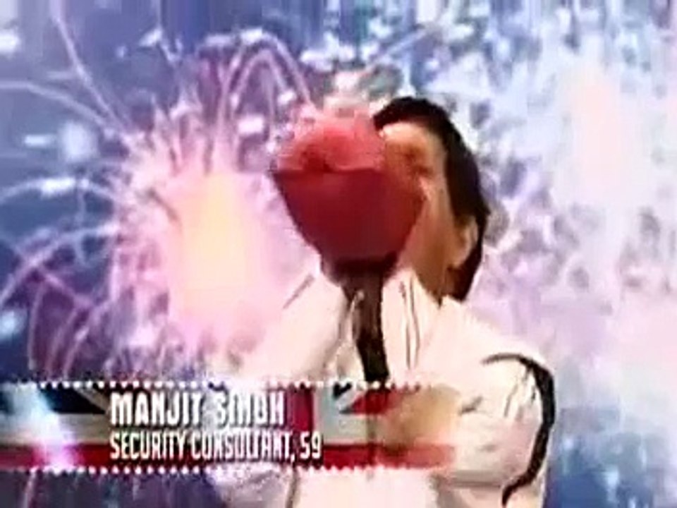Manjit Singh Strongman Act Britain Got Talent