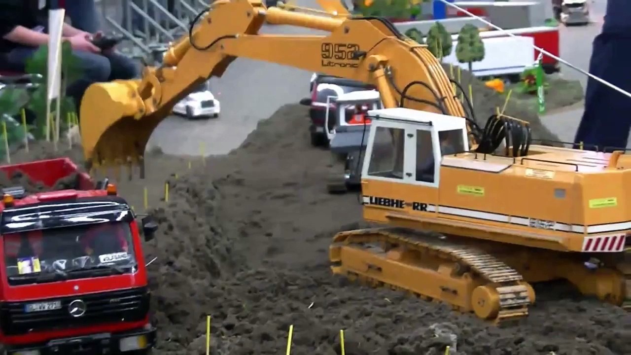 RC BIG CONSTRUCTION SITE, RC ROADWORKER AND MORE