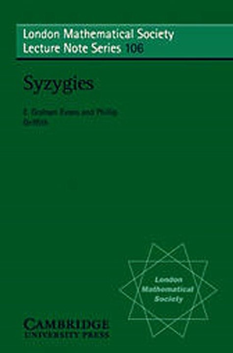 Download 'Syzygies' by E. Graham Evans in PDF & EPUB 📚