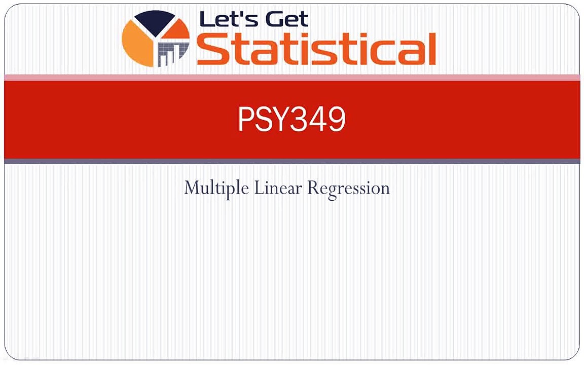 Multiple Linear Regression