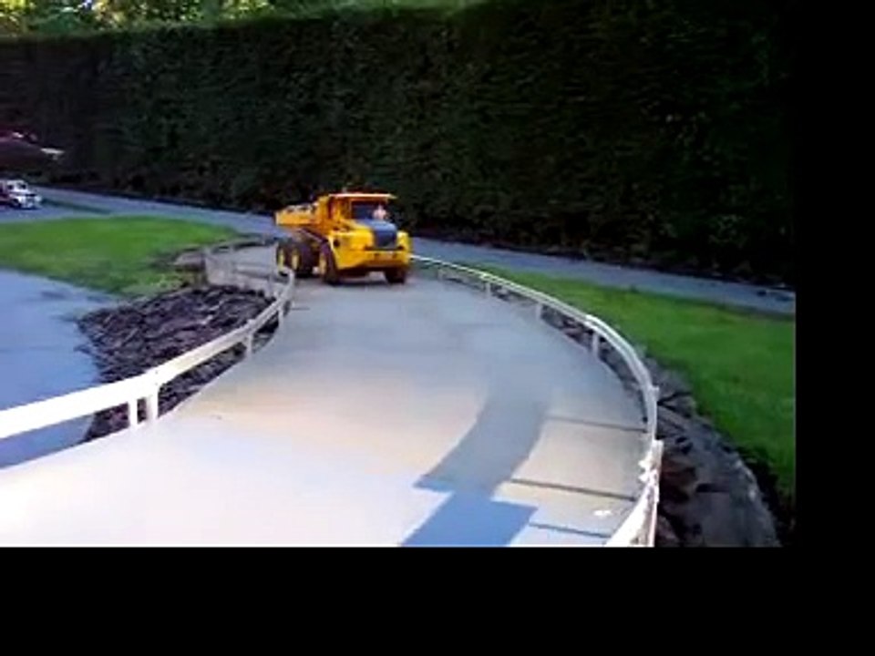 RC DUMP TRUCK VOLVO A40D, BIG RC TIPPER, RC ROADWORKER