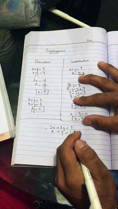 Simultaneous linear equations