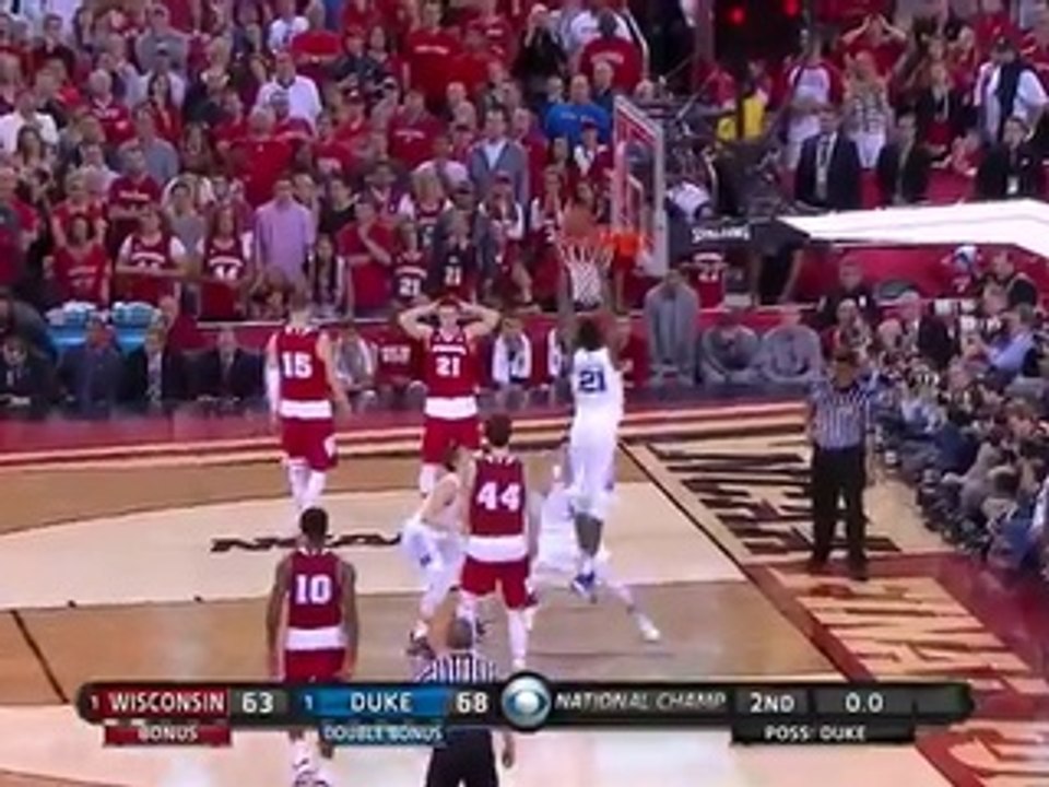 Duke vs. Wisconsin | Duke Celebrates National Title