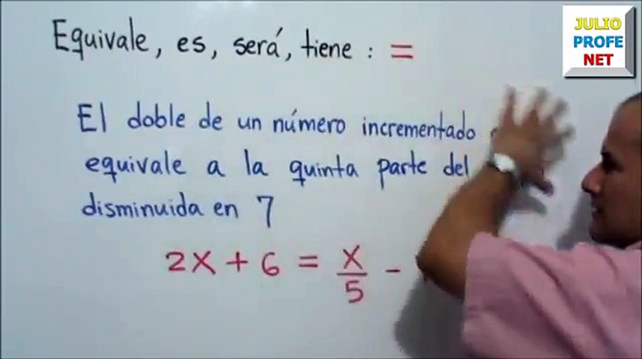 Mensaje de Julioprofe: Claves para plantear problemas de Matemáticas