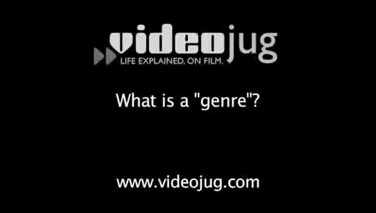 What is a 'genre'?: Picking A Genre For Your Independent Film