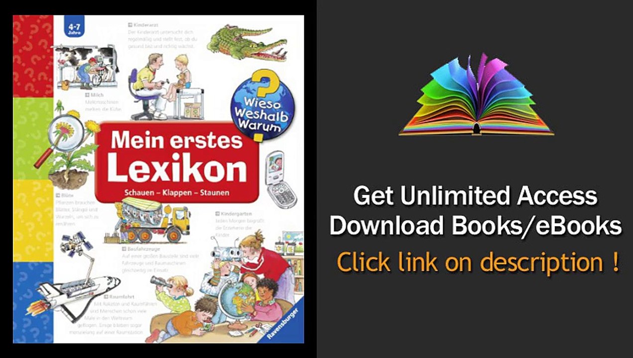 Wieso Weshalb Warum Sonderband Mein erstes Lexikon Schauen-Klappen-Staunen PDF