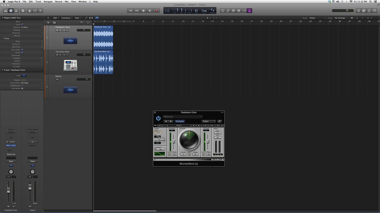 MondoMod In Logic Pro