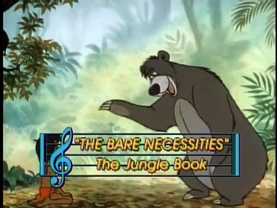 Bare Necessities Sing Along Songs (Original)
