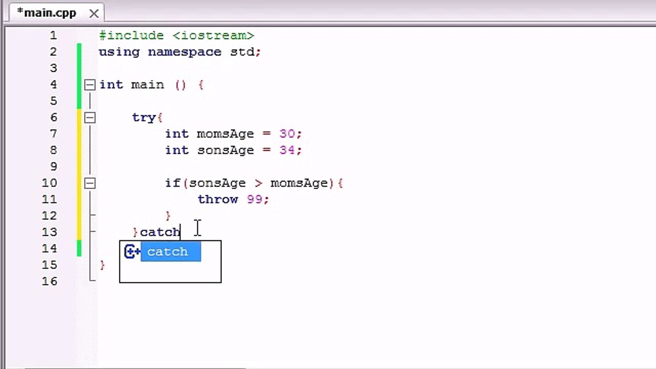 Buckys C++ Programming Tutorials - 62 - Exceptions