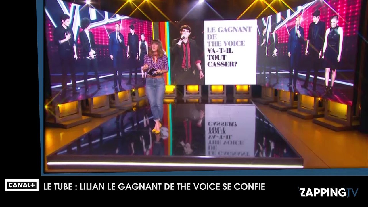 Lilian, vainqueur de The Voice 4, se confie dans Le Tube