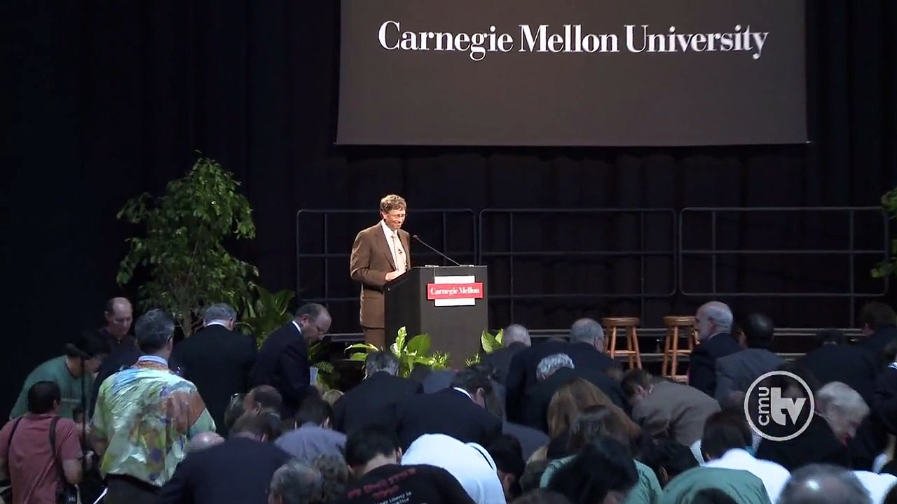 Bill Gates Keynote - Carnegie Mellon University (1/4)