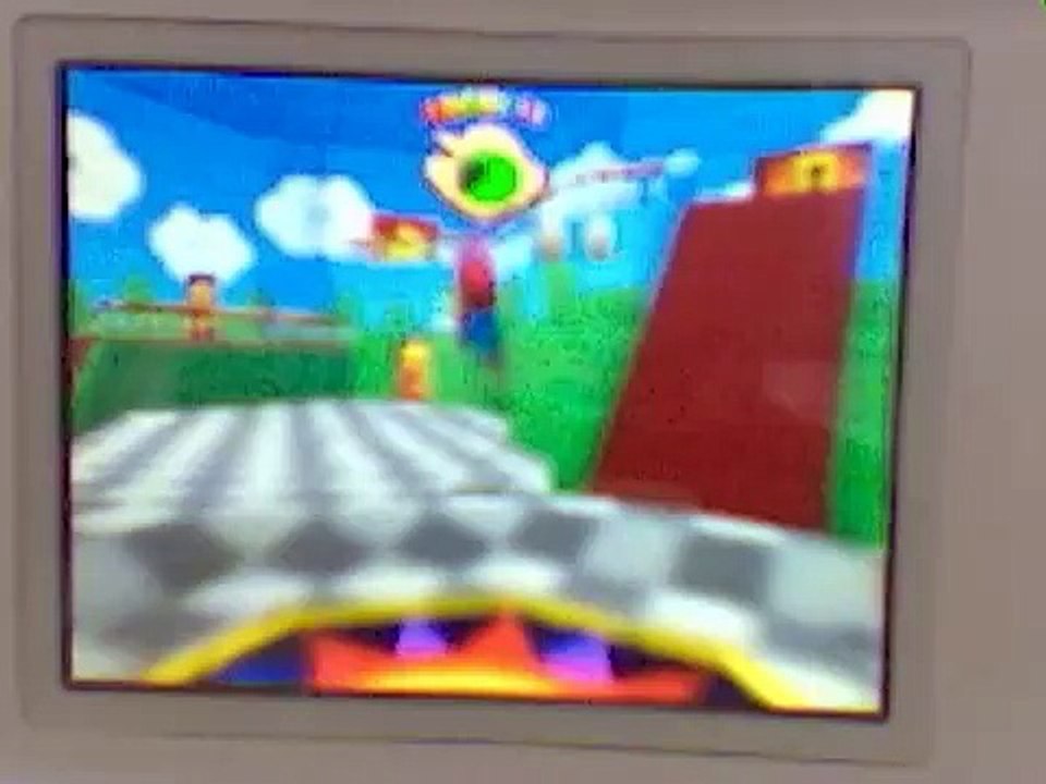 Super Mario 64 DS - Course 4 - Etoile 7 - Etoile de la montagne glagla