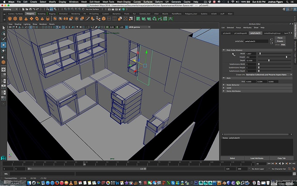 Autodesk Maya 2016 Kitchen Series Part 6 Rebooted
