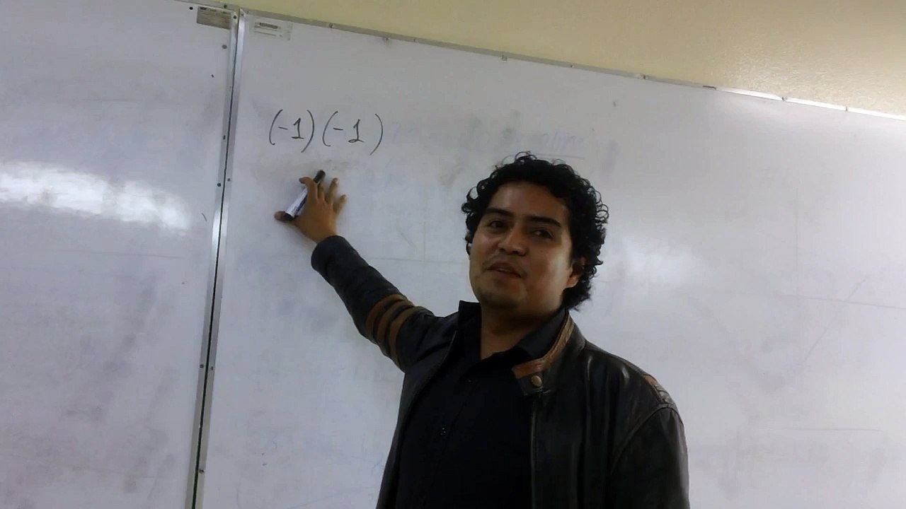 Comprobación menos x menos