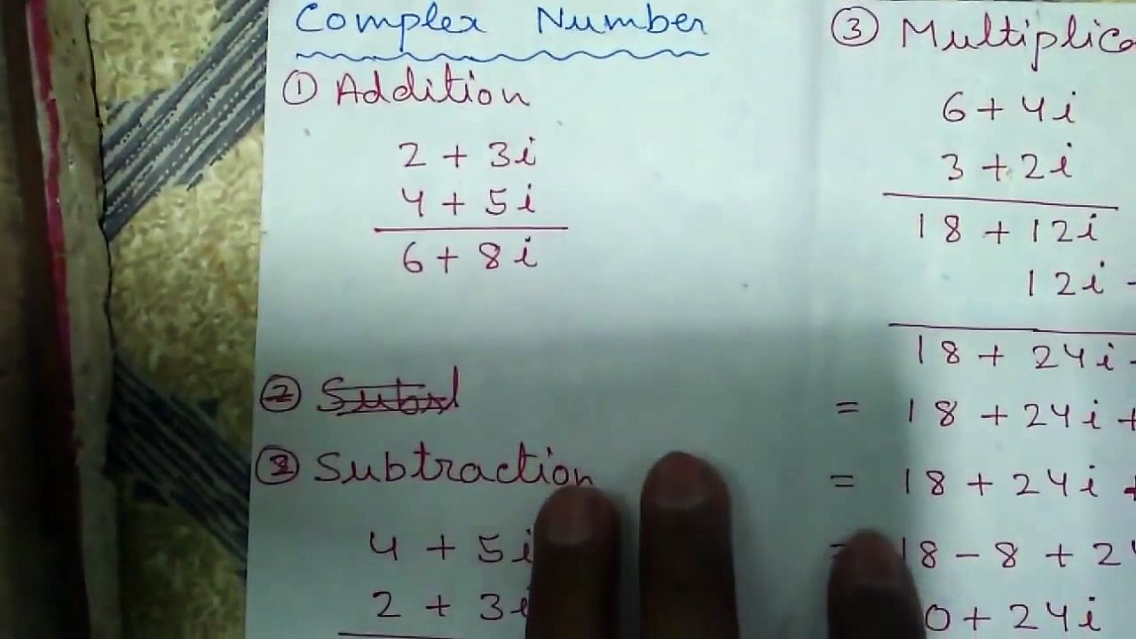 Casio fx-991ES Calculator Tutorial #2.1_ Complex Numbers_Explained!