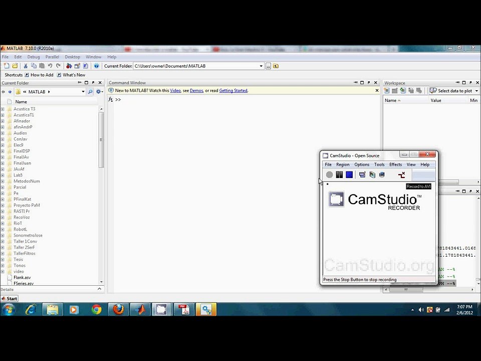 Introduccion a MATLAB (Tutorial de MATLAB)